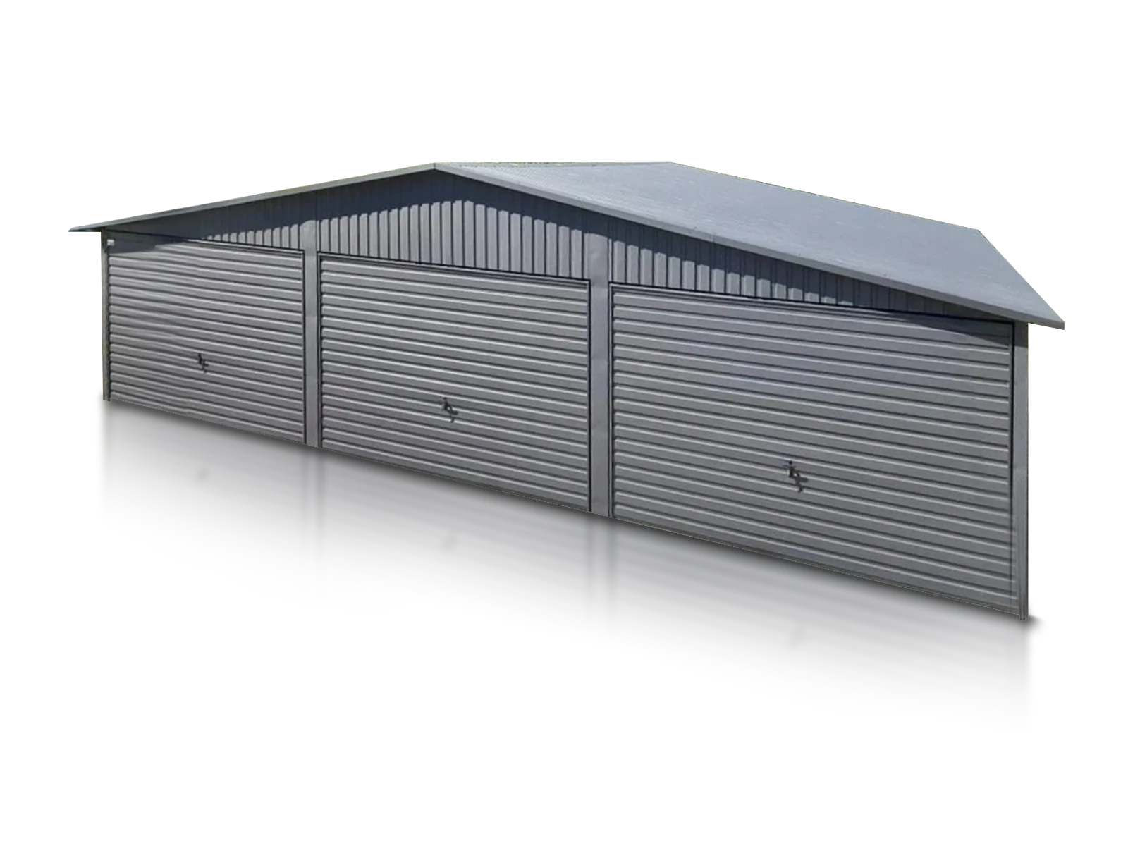 Garages en tôle triples Hédé-Bazouges