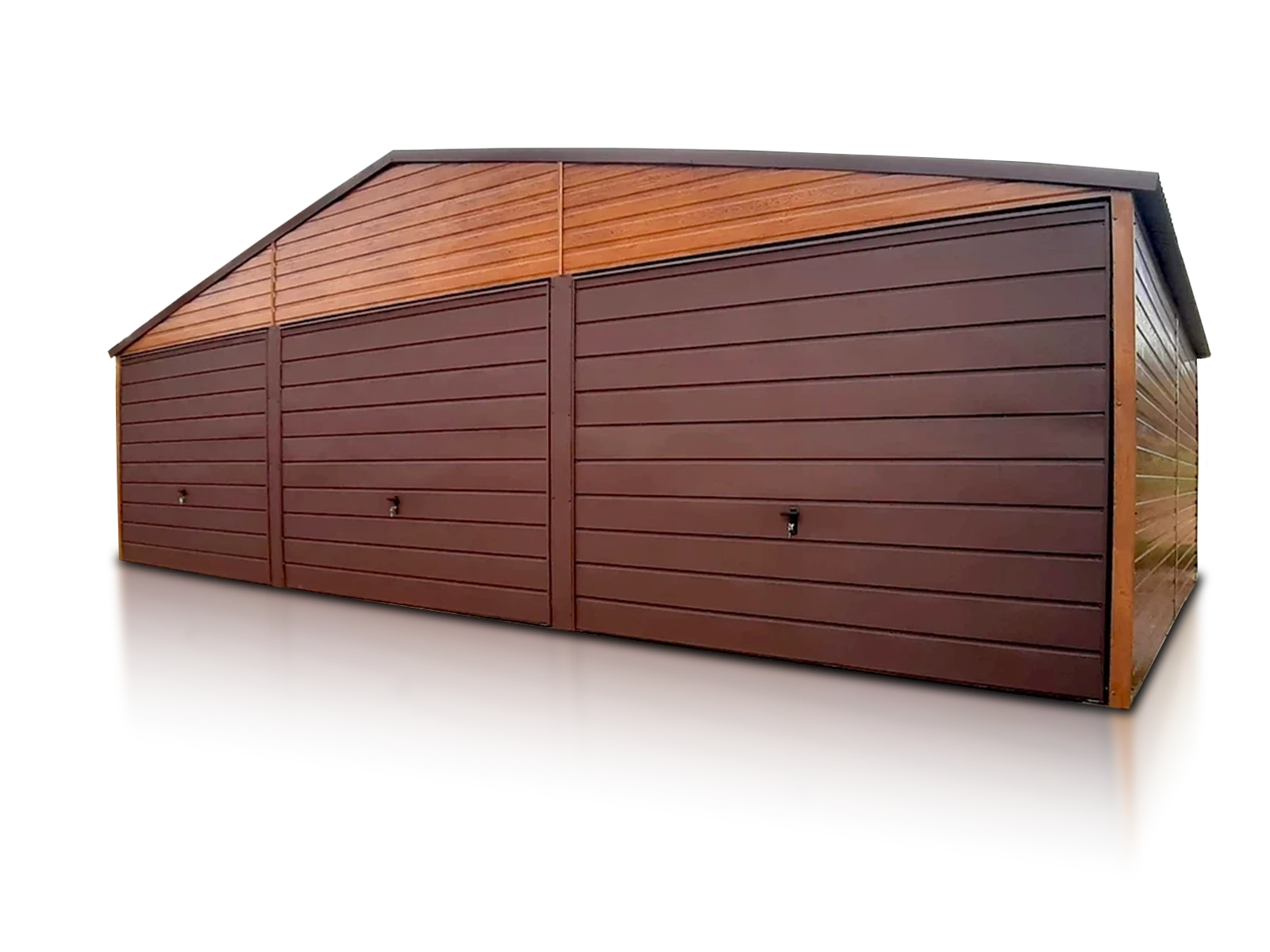 Garages en tôle triples Mauron
