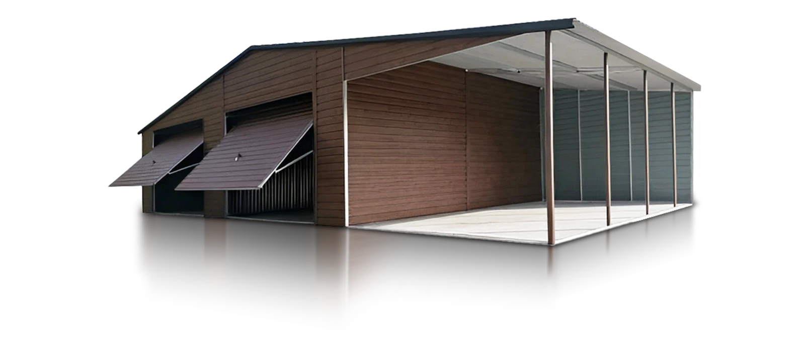 Garages en tôle Venaco