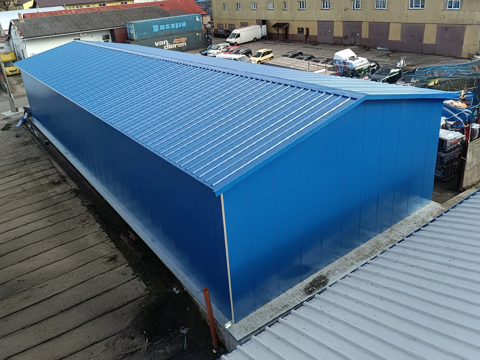Halle industrielle Brasparts