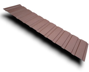 Tôle trapézoïdale T7 Marron foncé