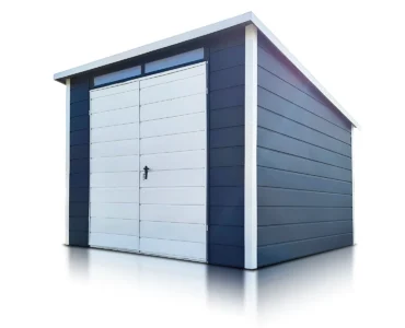 Abri de jardin 3×3 m Monopente Graphite