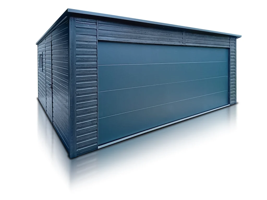 Garage en acier Nanterre — porte sectionnelle