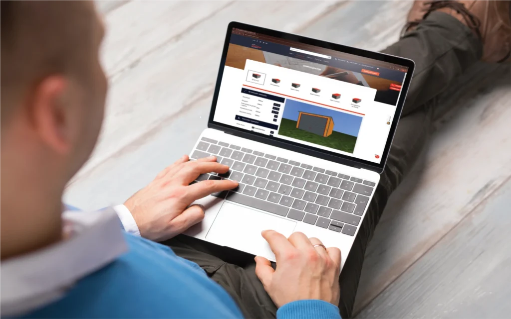 Garages en tôle Nanterre — configurateur