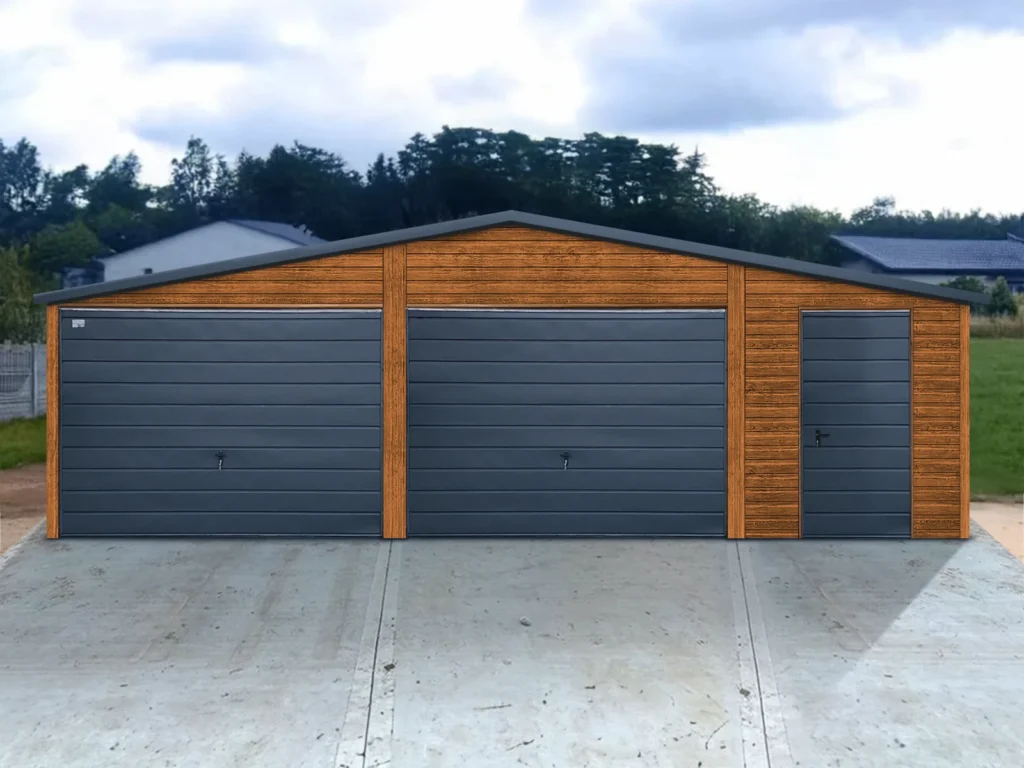 Garages en tôle Les Herbiers — doubles
