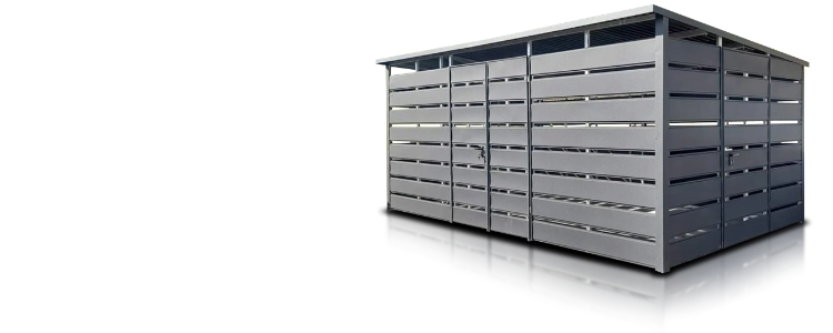 Abris à poubelles