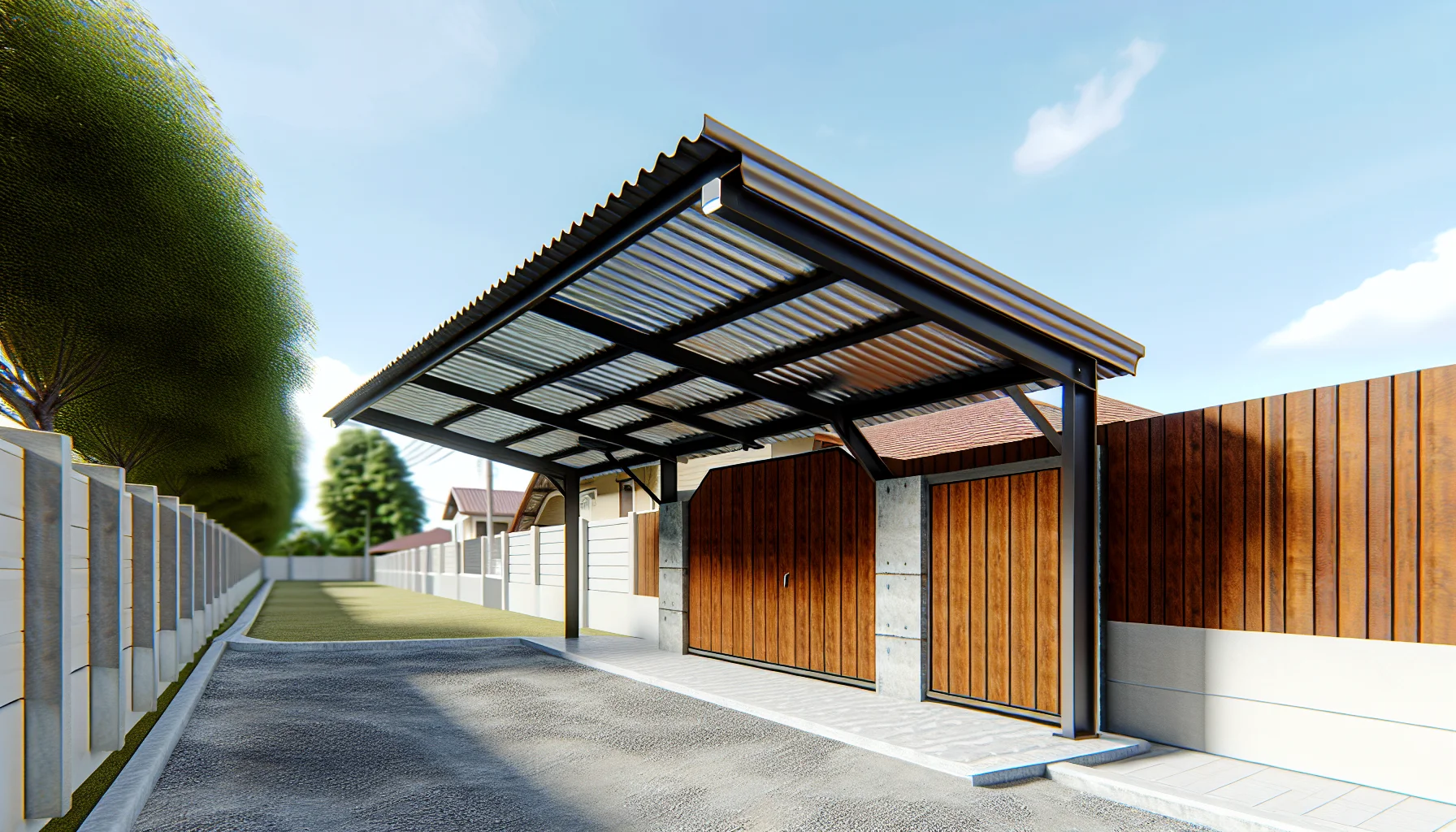 carport bois métal – LiderStal