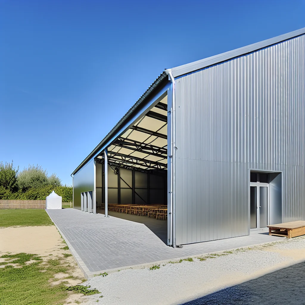 Définition de hall acier et structures traditionnelles – LiderStal