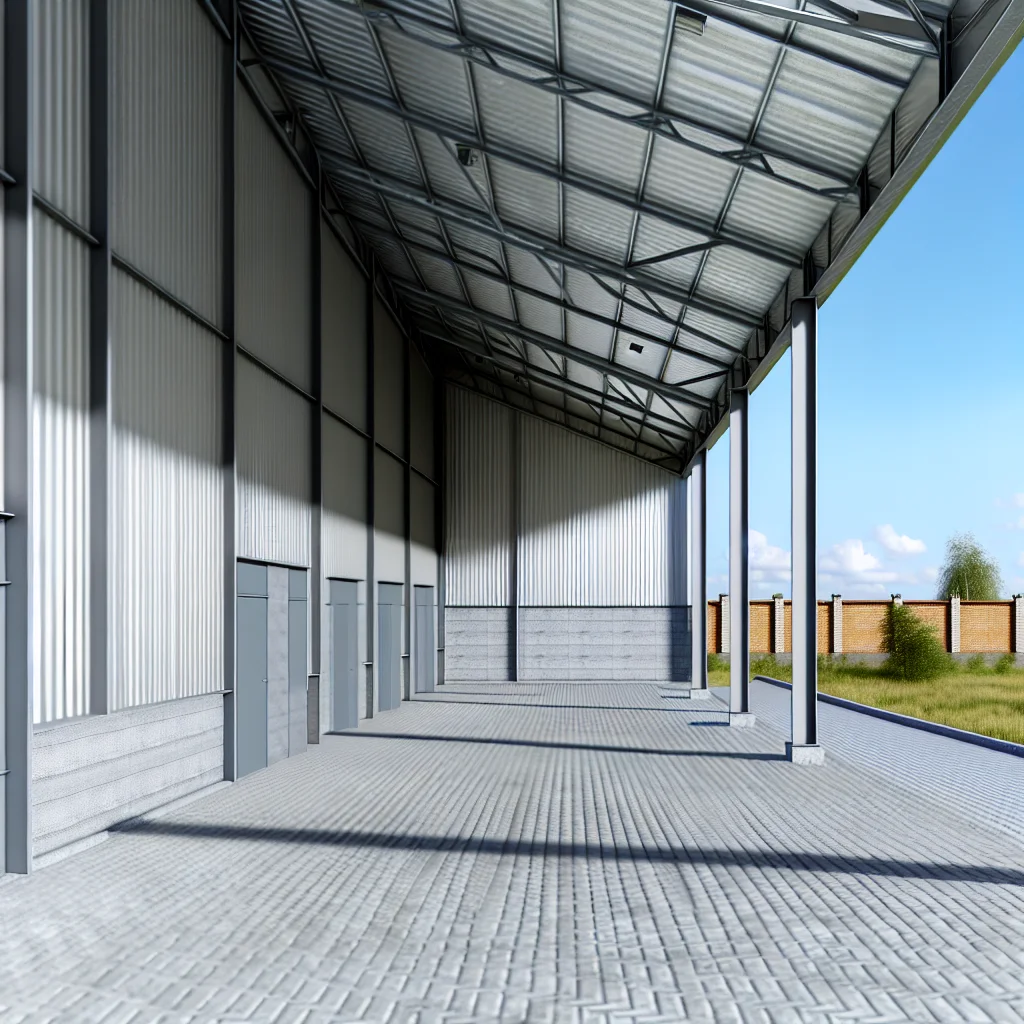Définition des halles en acier – LiderStal