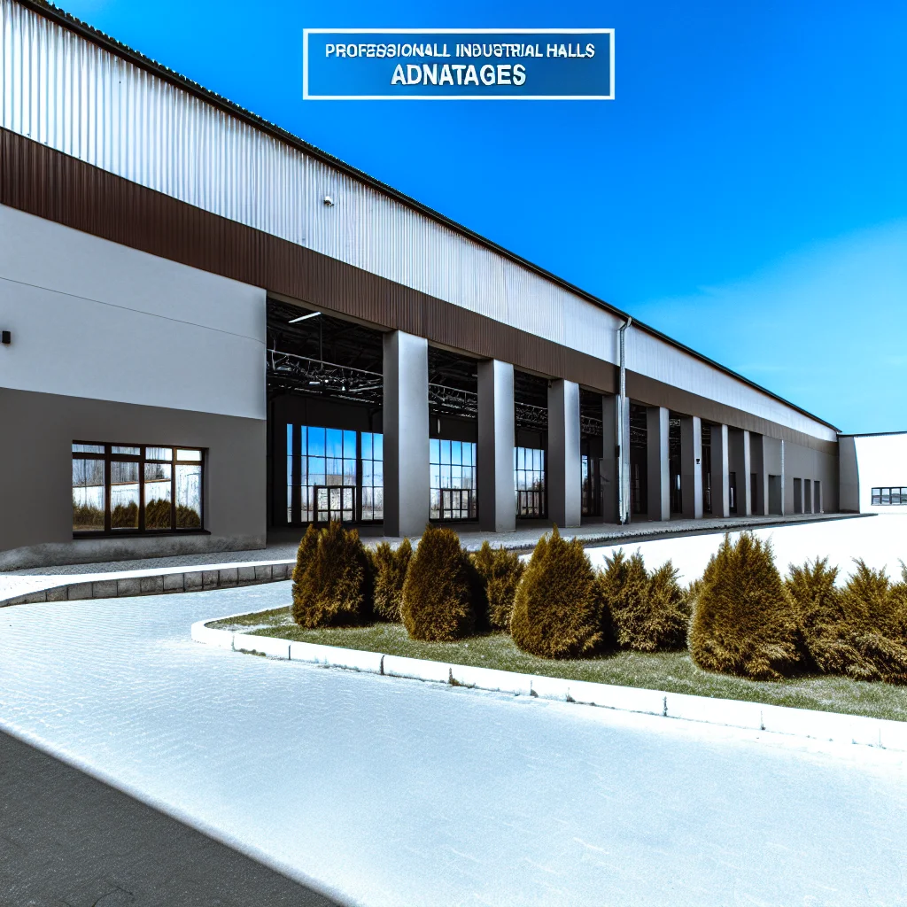 Définition des halls industriels – LiderStal
