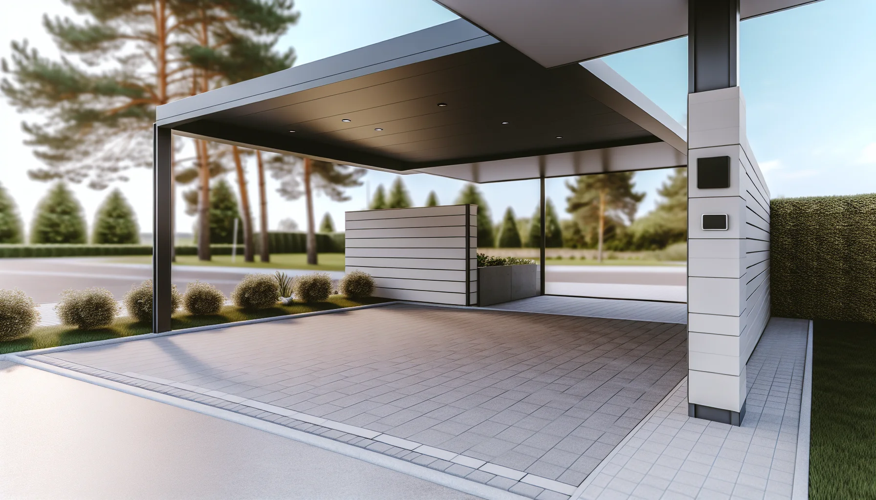 design carport moderne – LiderStal