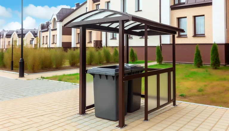 emplacement abri poubelle – LiderStal