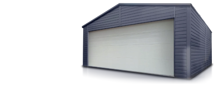 Garages avec portes sectionnelles