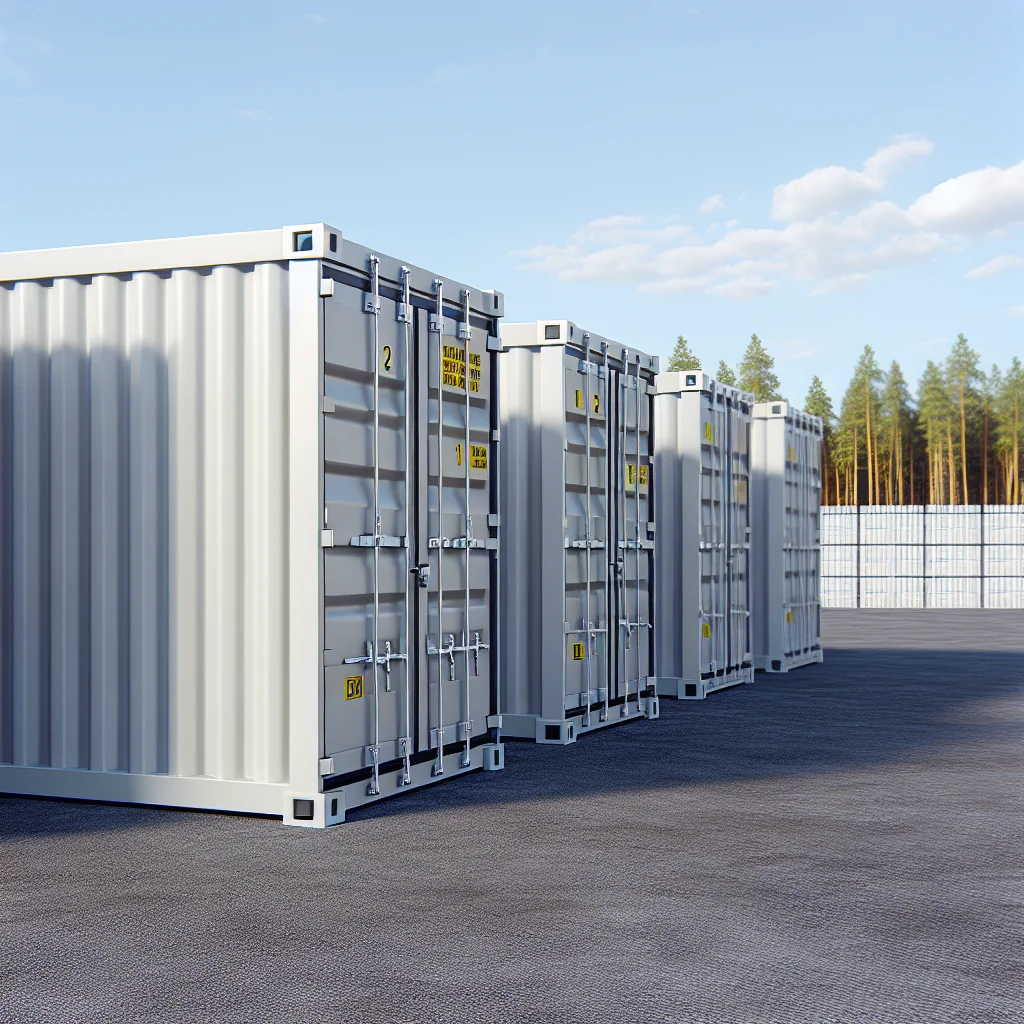 Stockage de produits finis – LiderStal