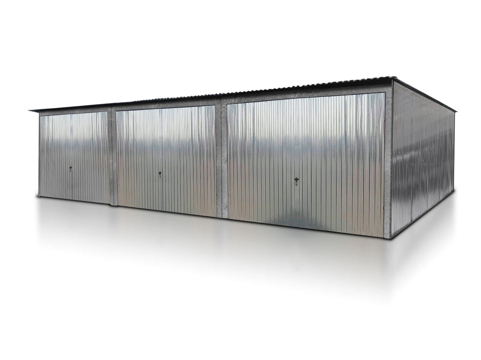 Garage triple sécurisé et durable