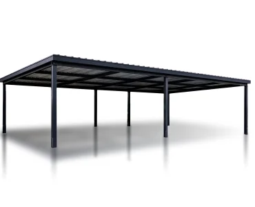 Carport 10x5 Abri de voiture en aluminium