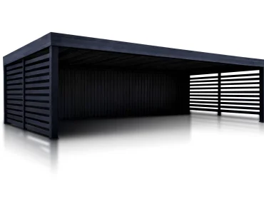 Carport 7×5 Abri de voiture en aluminium