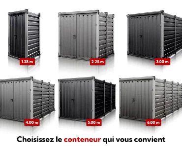 Conteneur de stockage - prévente